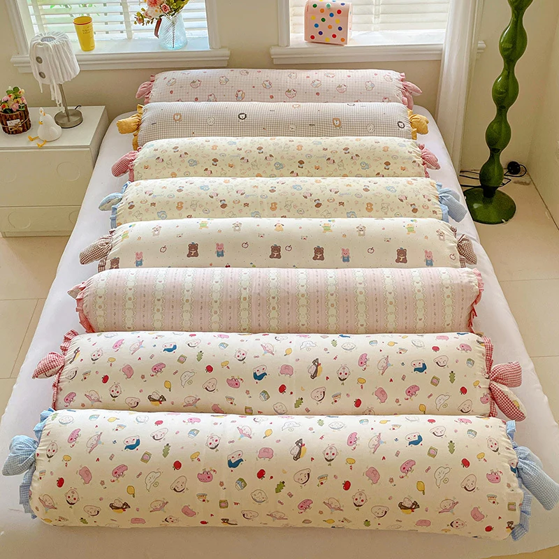 Floral Long Bed Bolster Set