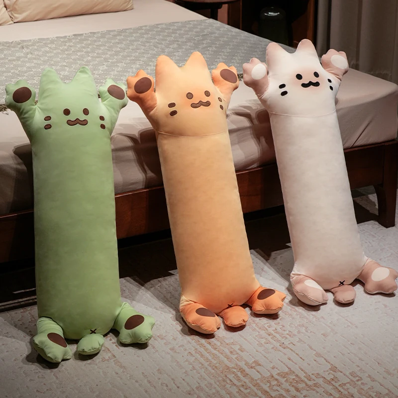 Long Plush Animal Bolster Set