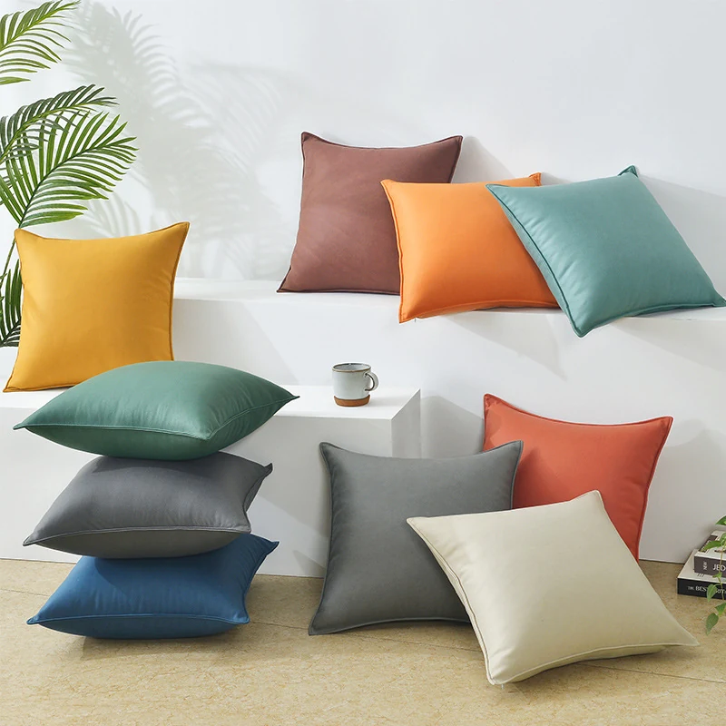 Solid Color Throw Pillow Collection