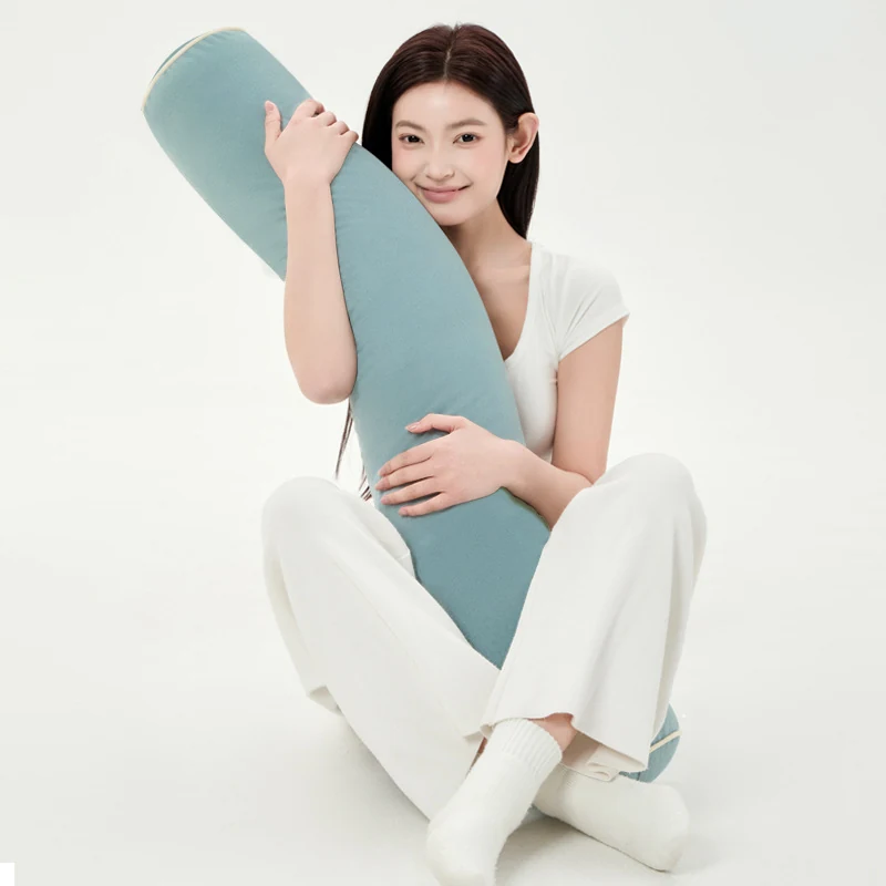 Teal Long Hug Pillow